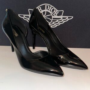 Michael Kors Patent Leather Black Heels